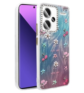 Pilelistore   Xiaomi Redmi Note 13 Pro Plus Kılıf Blade Aynalı Desenli Kapak - Desen 4