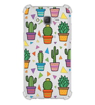PrintiFy Samsung Galaxy J5 Uyumlu Water Color 4 Baskılı Şeffaf Köşe Korumalı Antişok Kılıf