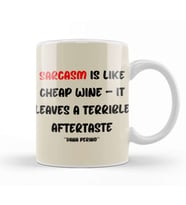 Sarcasm Funny Sayings QuoteVFover Gift For    And Men   Vintage Retro Rainbow Style Kupa Bardak Porselen
