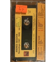 (Plak Değildir KASET tir) Andres Segovia Kaset