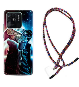 Xiaomi Poco X3 Pro M4 Pro X4 Pro C40 10C Kılıf Boyun Asklı Rasta Silikon Play Me 1757