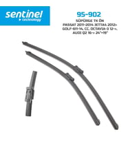 Sentinel Audi Q2 Jetta 4 Golf 6 Passat Cc Octavia 3 Silecek 600-480Mm