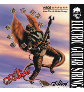 Alice A-506SL A-506SL Elektro Gitar Tel Seti Super Light (Ekstra İnce) Kalınlık, Rahat Çalım, Başlangıç ve Orta Seviye