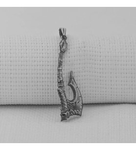 Viking İskandinav Savaşcı Baltası  925 Ayar Gümüş Erkek Kolyesi Ucu