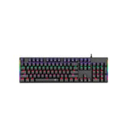 T-DAGGER NAXOS, T-TGK310, USB Kablolu, Türkçe Q, Rainbow RGB, Mechanical, Gaming Klavye (Powered By REDRAGON)