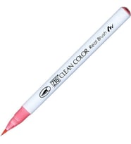 Zig Clean Color Real Brush Fırça Uçlu Marker Kalem 021 Light Carmine 