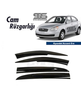 Cam Rüzgarlığı Hyundai Accent Era 2006-2012 Arası Mügen Tip Piano Black