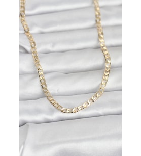 CM 14K Gold Renk Zincir Model 60 cm Kadın Kolye