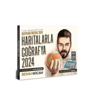 Benim Hocam Yayınları 2024 Tüm Adaylar İçin Haritalarla Coğrafya Bayram Meral