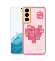 Samsung Galaxy S22 Plus Kılıf Desenli Renkli Figürlü Kapak (Renksiz)