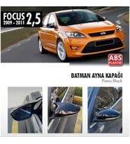 Focus Uyumlu 45414 (2009-2011) Hatchback Batman Yarasa Ayna Kapağı (Parlak Siyah)