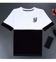 Fs Baskılı Siyah T-Shirt TSH057/c-17