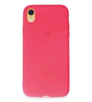 Mey İthalat® iPhone XR Kılıf First Silikon - Pembe