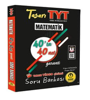 Tasarı TYT Matematik 40 ta 40 Net Soru Bankası