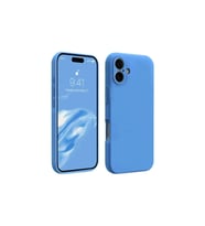 iPhone 16 Plus Kılıf First Silikon - Mavi