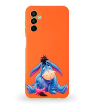 Samsung Galaxy A04s Uyumlu Lansman Kılıf Altı Kapalı İçi Kadife  İyor Tasarımlı  Kapak (Şeffaf)
