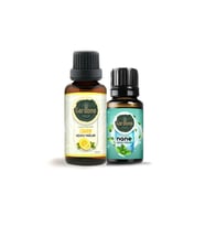 30 ml Limon Uçucu Buhurdanlık Koku Yağı, 10 ml Nane Yağı Hediyeli