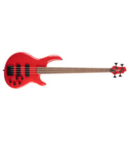 Cort C4 Deluxe Crd Bass Gitar, 4 Telli, Şeker Kırmızısı