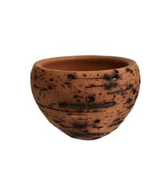Antik Görünümlü Eskitme Toprak Saksı 11cm*15 cm