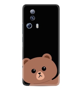 Xiaomi Mi 13 Lite Kılıf Resimli Desenli Silikon Platinium Series Hello Bear 1905