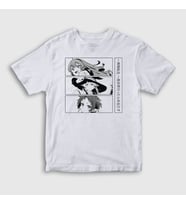 Presmono Unisex Çocuk Beyaz Eris Roxy Sylphiette Mushoku Tensei T-Shirt 548422tt