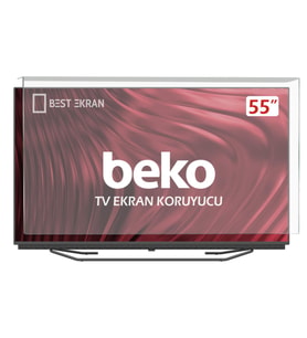 Beko B 855 C Tv Ekran Koruyucu - Beko 55" inç 139 cm Tv Ekran Koruyucu B855C