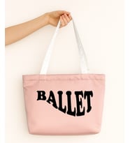 Ballet Tasarım Mat Saten Omuz Çantası (Pudra Pembe)
