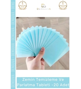 Özel Seri Ahşap Zemin Parçalanabilir Güçlü Formül Dükkan Fayans Temizleme Parlatma Tableti