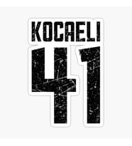 41 KOCAELi Sticker Yapıştırma Oto Etiket 17cm