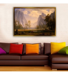 Altın Çerçeveli dekoratif tablo a1309 (Gold)