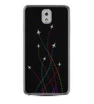 Samsung Note 3 4 5 8 9 20 Ultra 10 Lite Kılıf Desenli Silikon Line Planet 1736