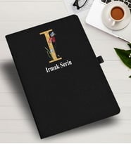 Kişiye Özel harf Tasarımlı  İsme Özel Defter