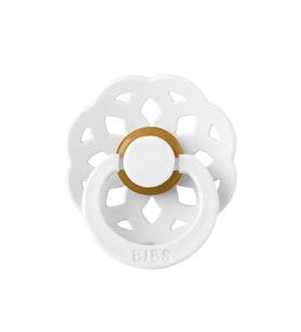 BIBS Boheme Kauçuk Emzik - White 6-18 Ay