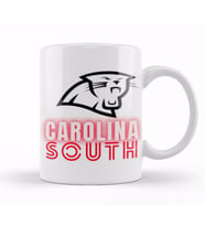 South Carolina state flag gift   vintage Retro Rainbow Style Kupa Bardak Porselen