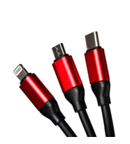 Zore Suffie MTL 3 in 1 Usb Kablo (Pembe)
