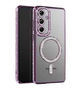 Joko Samsung Galaxy A37 5g Joke Simli Magneticsafe Kılıf - Derin Mor
