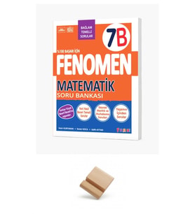 Fenomen 7. Sınıf Maarif 7B Serisi Matematik Soru Bankası + Telefon Standı