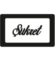 Hatırlatıcı Tablo Sabret Şükret Dua Et Duvar Askı Bantlı MDF Ahşap Levha (Sabret)