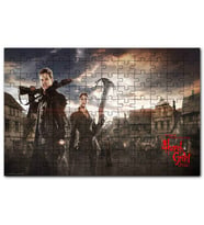 Cakapuzzle Hansel ve Gretel Cadı Avcıları Görseli Puzzle Yapboz MDF (Ahşap) (120 Parça)