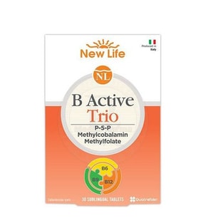 New Life B Active Trio Sublingual 30 Tablet