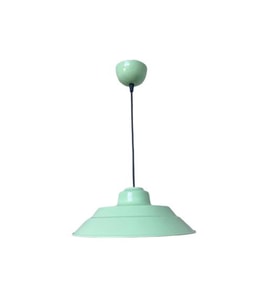 Rsylight Retro Metal Rustik Dekoratif Mint Yeşili Tekli Sarkıt Avize çap:29 cm