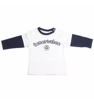Fenerbahçe Orijinal Lisanslı Uzun Kol  Sweatshirt Fenerbahçe Yazılı (Lacivert-Beyaz)