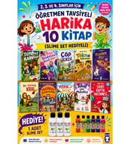 TİMAŞ 2,3. VE 4.SINIFLAR İÇİN ÖĞRETMEN TAVSİYELİ HARİKA 10 KİTAP -2 (SLİME SET HEDİYELİ)