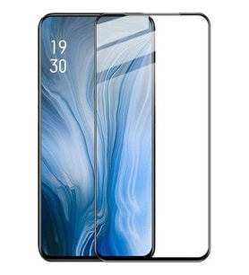 Oppo Reno 2Z Ekran Koruyucu Full Kavisli Tam Kaplayan HD Esnek Film (Siyah)