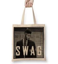 Swag Will Preta Bez Çanta Uzun Saplı