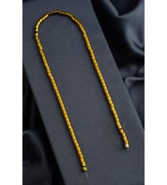 Hematit Doğal Taş Parlak Gold Silindir Kesim 4x4mm Dizi [AA]