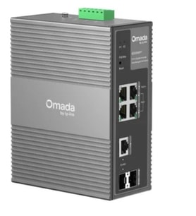 Omada TP-Link IES206GPP 6 Port Gigabit Endüstriyel Yönetilen Switch, 3 Port PoE+ 1 Port PoE++