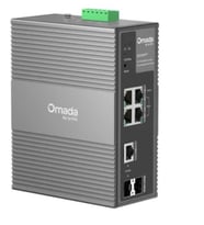 Omada TP-Link IES206GPP 6 Port Gigabit Endüstriyel Yönetilen Switch, 3 Port PoE+ 1 Port PoE++