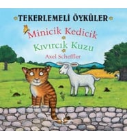 Tekerlemeli Öyküler - Minicik Kedicik Kıvırcık Kuzu