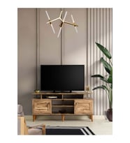130 Cm Panjurlu Raflı Tv Sehpası